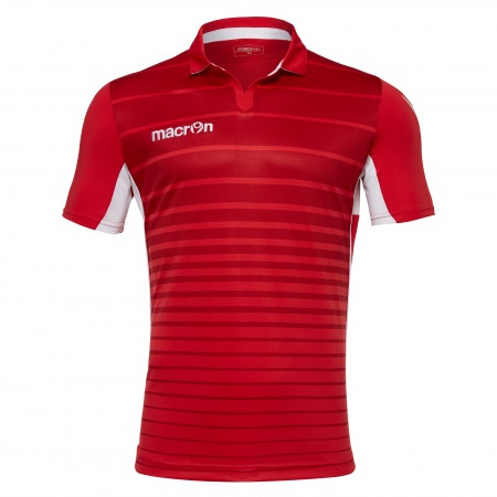 Macron.rs TABIT SHIRT RED/WHT SS, M