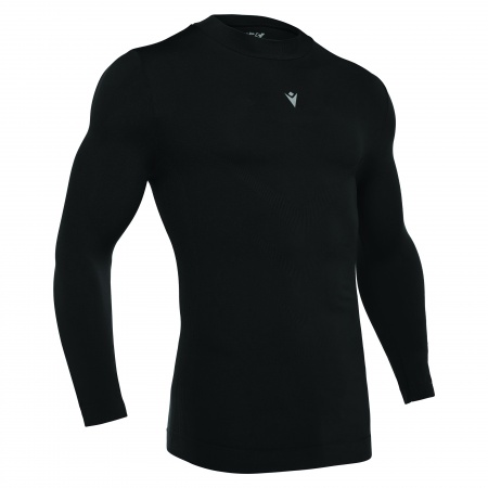 Macron.rs PERFORMANCE TECH UNDERWEAR TURTLENECK TOP BLK  XS