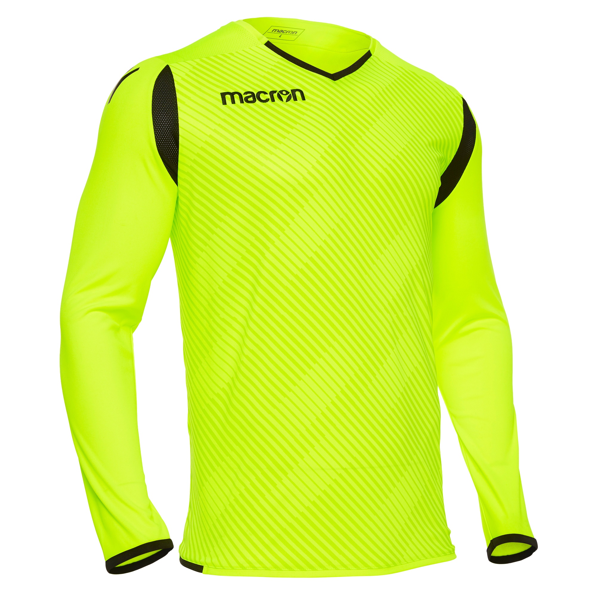 HERCULES GK SHIRT NYEL/BLK LS, XS Macron.rs