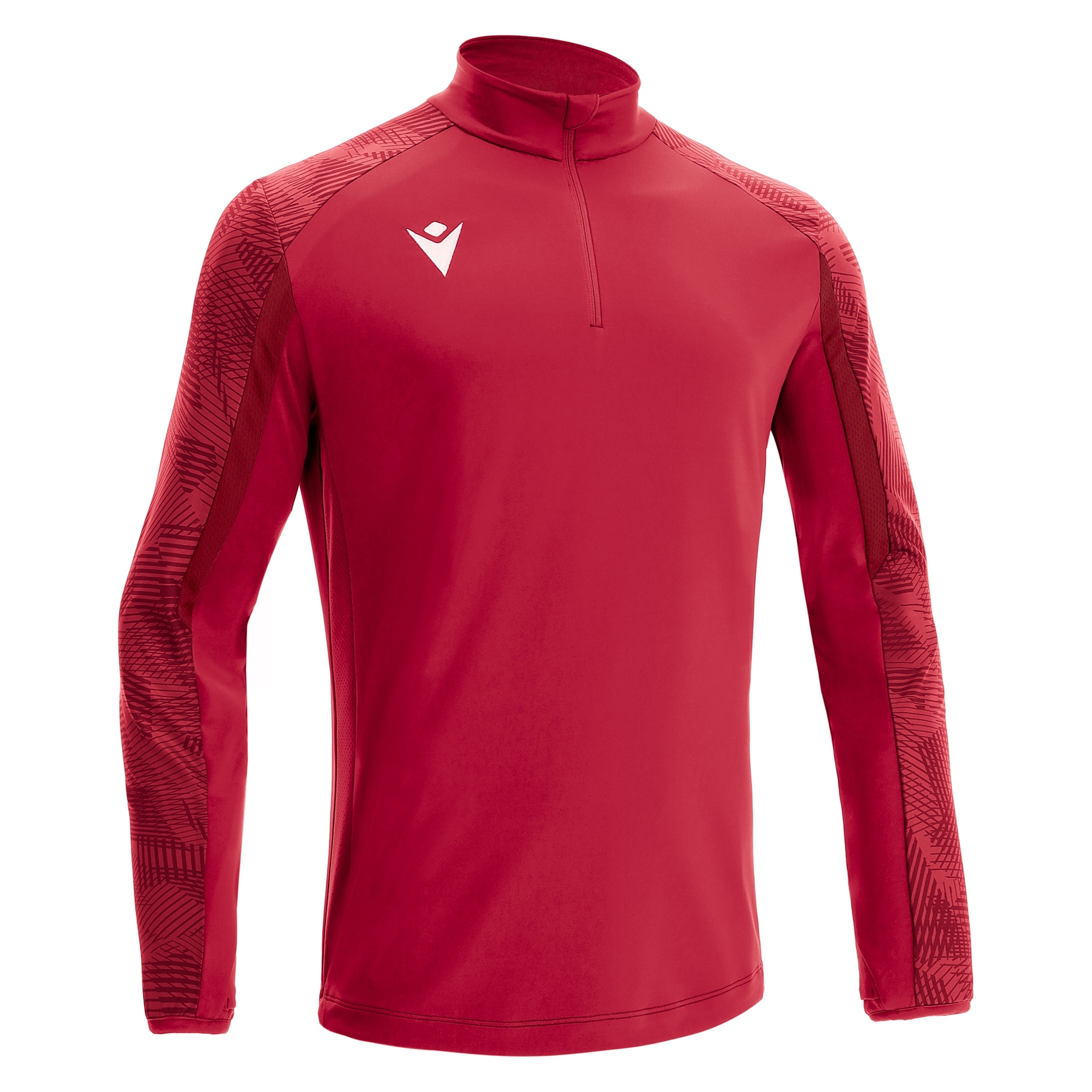 NARYN 1/4 ZIP TOP RED/DRED,L Macron.rs