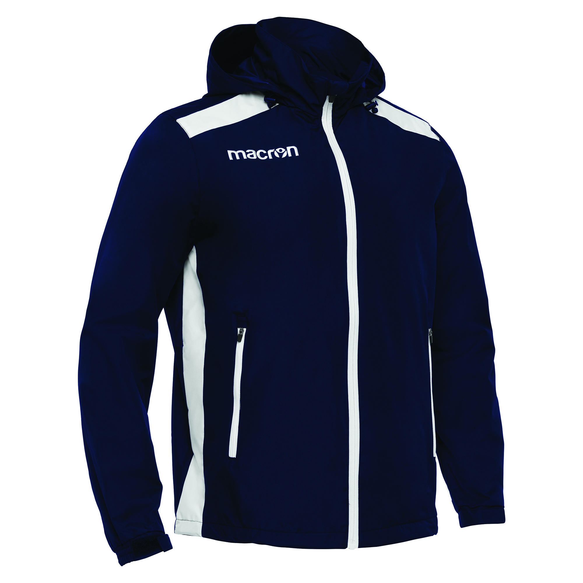 CALGARY FULL ZIP WINDBREAKER NAV/WHT, S Macron.rs