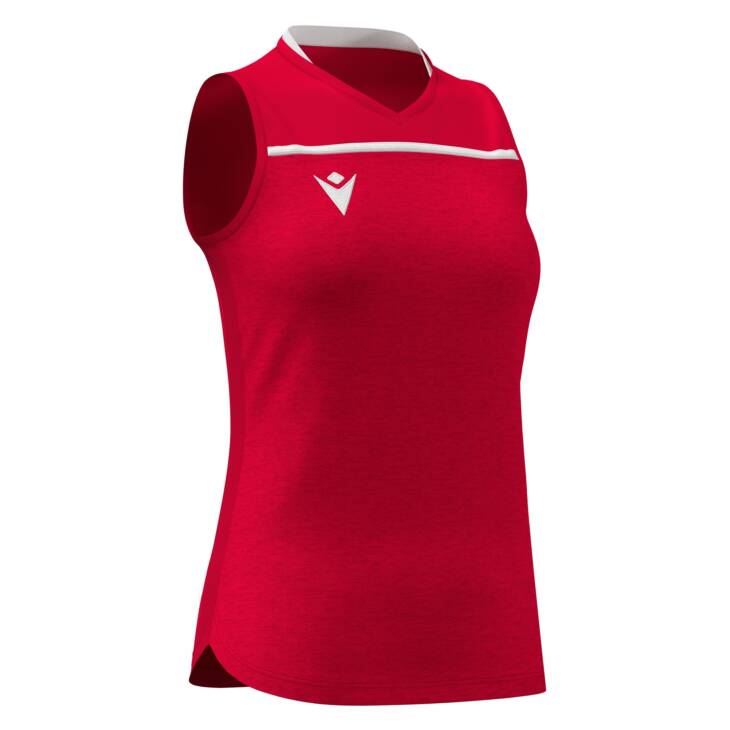 THALLIUM SHIRT WOMAN RED/WHT SL,M