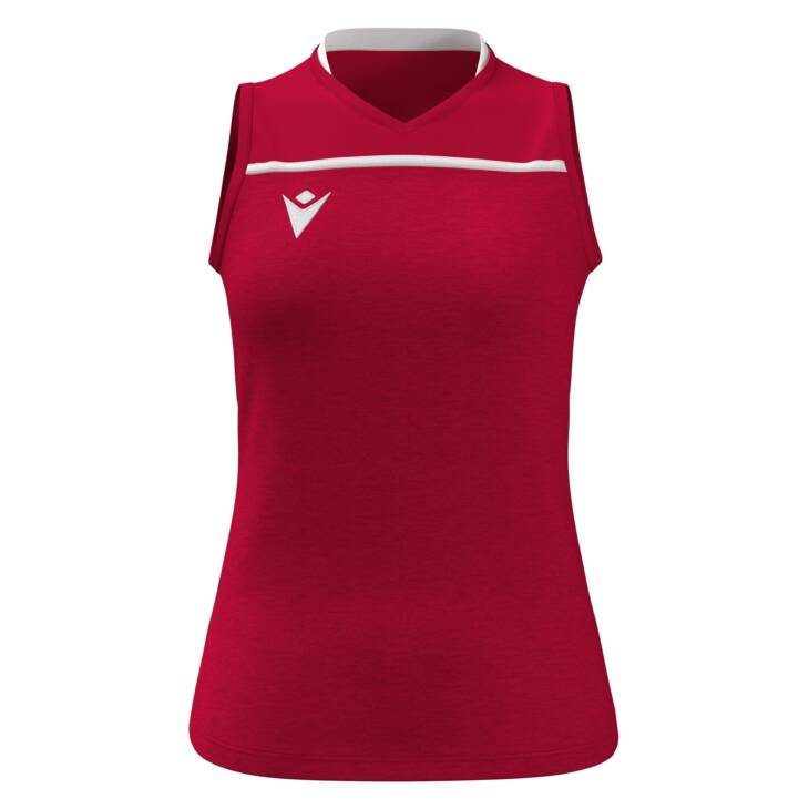 THALLIUM SHIRT WOMAN RED/WHT SL,M - Slika 5