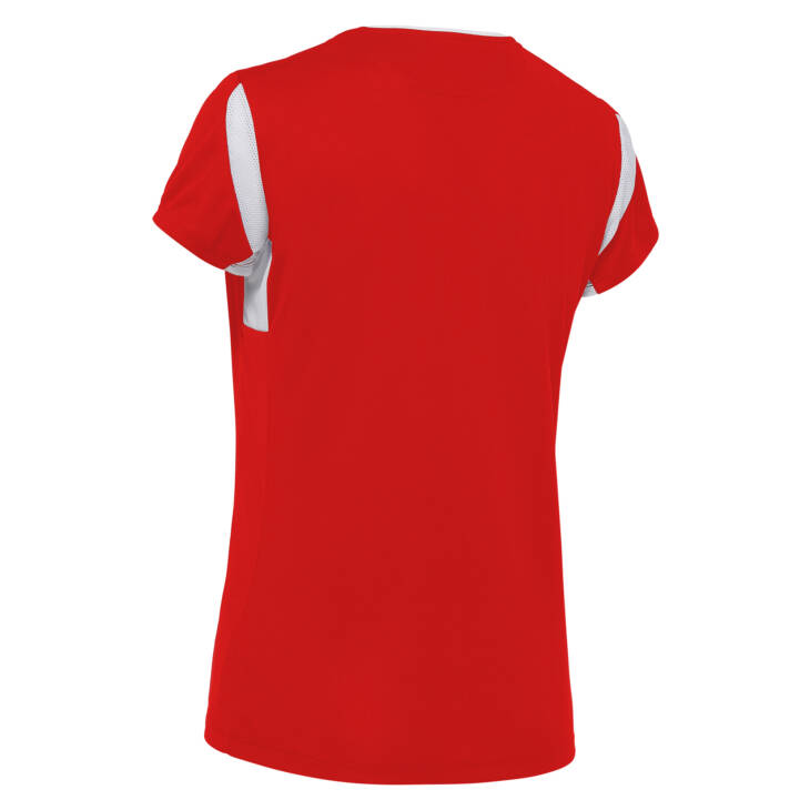 FLUORINE SHIRT WOMAN RED/WHT, L - Slika 2