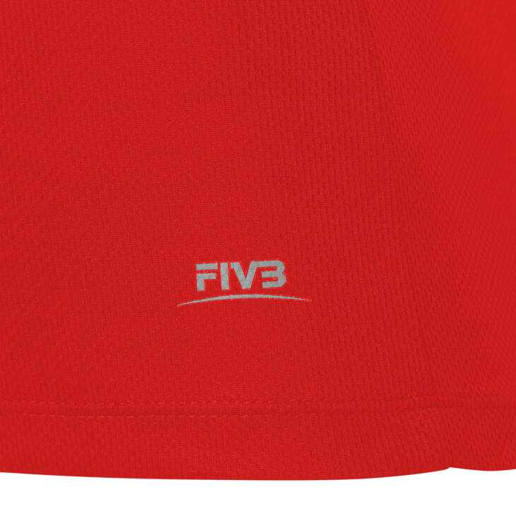 FLUORINE SHIRT WOMAN RED/WHT, L - Slika 3