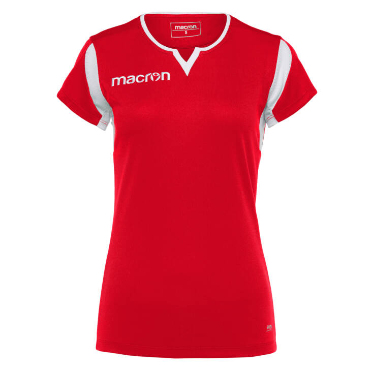 FLUORINE SHIRT WOMAN RED/WHT, L - Slika 5