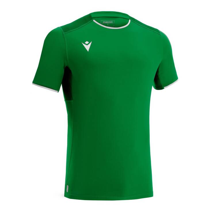 RHODIUM ECO SHIRT GRN/DGRN/WHT SS,M