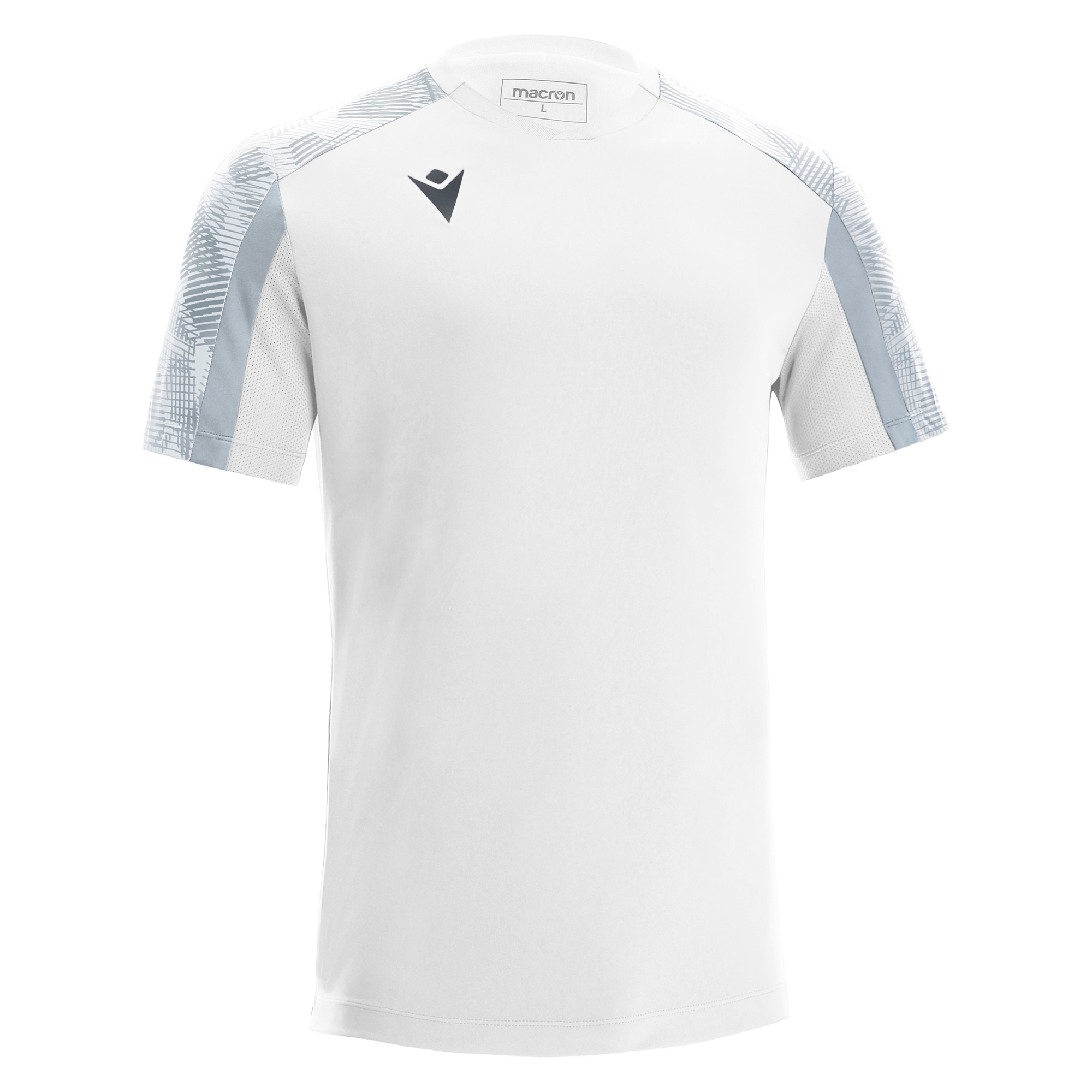 GEDE SHIRT WHT/SLV SS,S