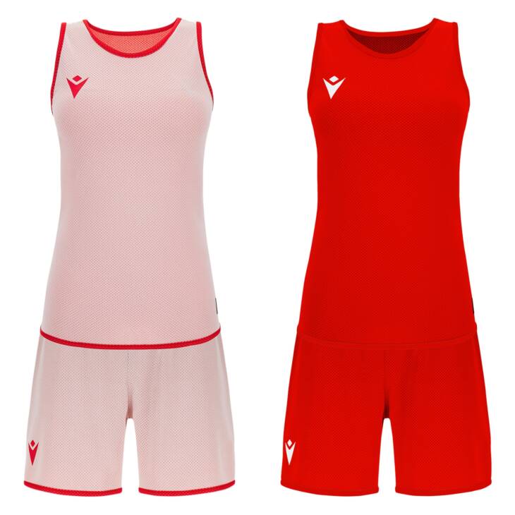 F500 REVERSIBLE WOMAN SET RED/WHT,M - Slika 7