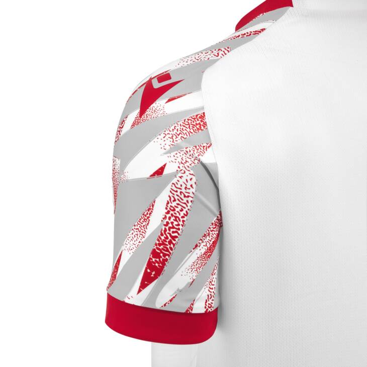 THEMIS ECO SHIRT WHT/RED  SS,XXS - Slika 4