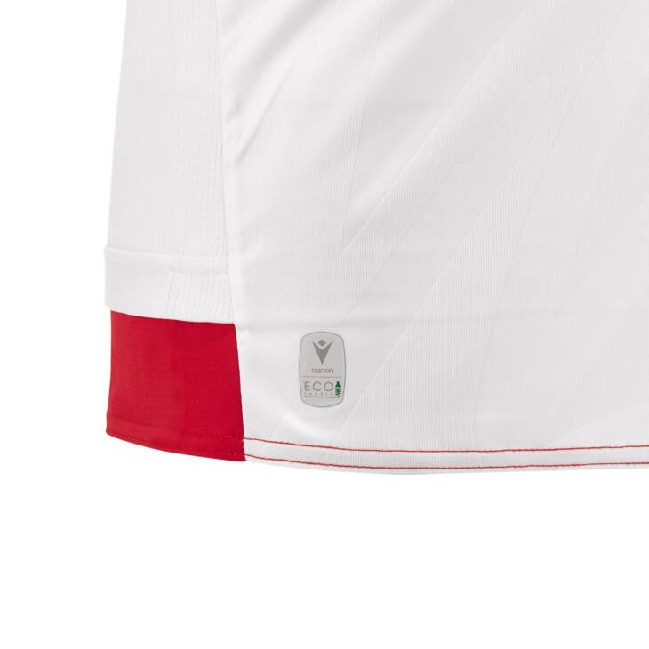 THEMIS ECO SHIRT WHT/RED  SS,M - Slika 5