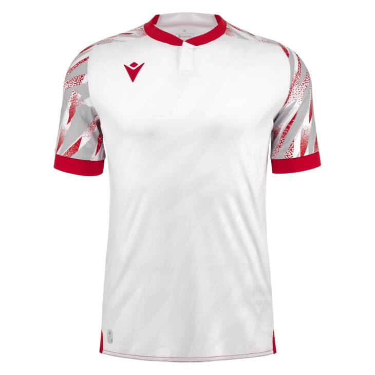 THEMIS ECO SHIRT WHT/RED  SS,3XS - Slika 6