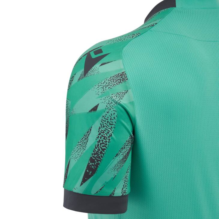 THEMIS ECO SHIRT TURQ/ANT  SS,M - Slika 4