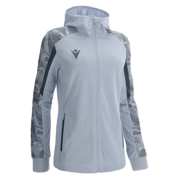 APHRODITE FULL LENGTH ZIP WOMAN HOODIE SLV/ANT,L