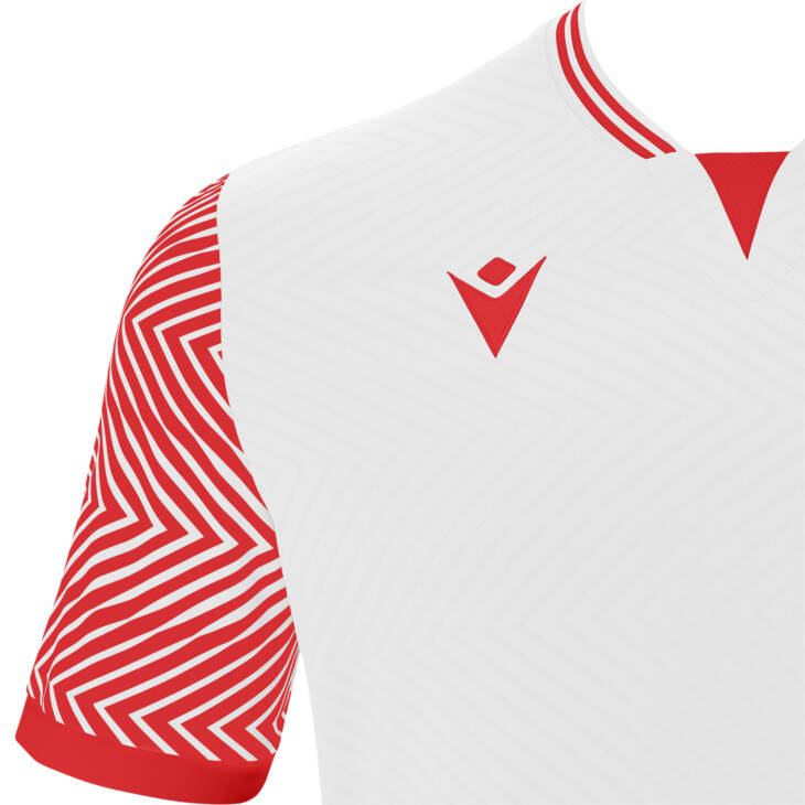 TUREIS SHIRT WHT/RED  SS,XS - Slika 3