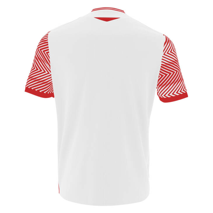 TUREIS SHIRT WHT/RED  SS,S - Slika 5