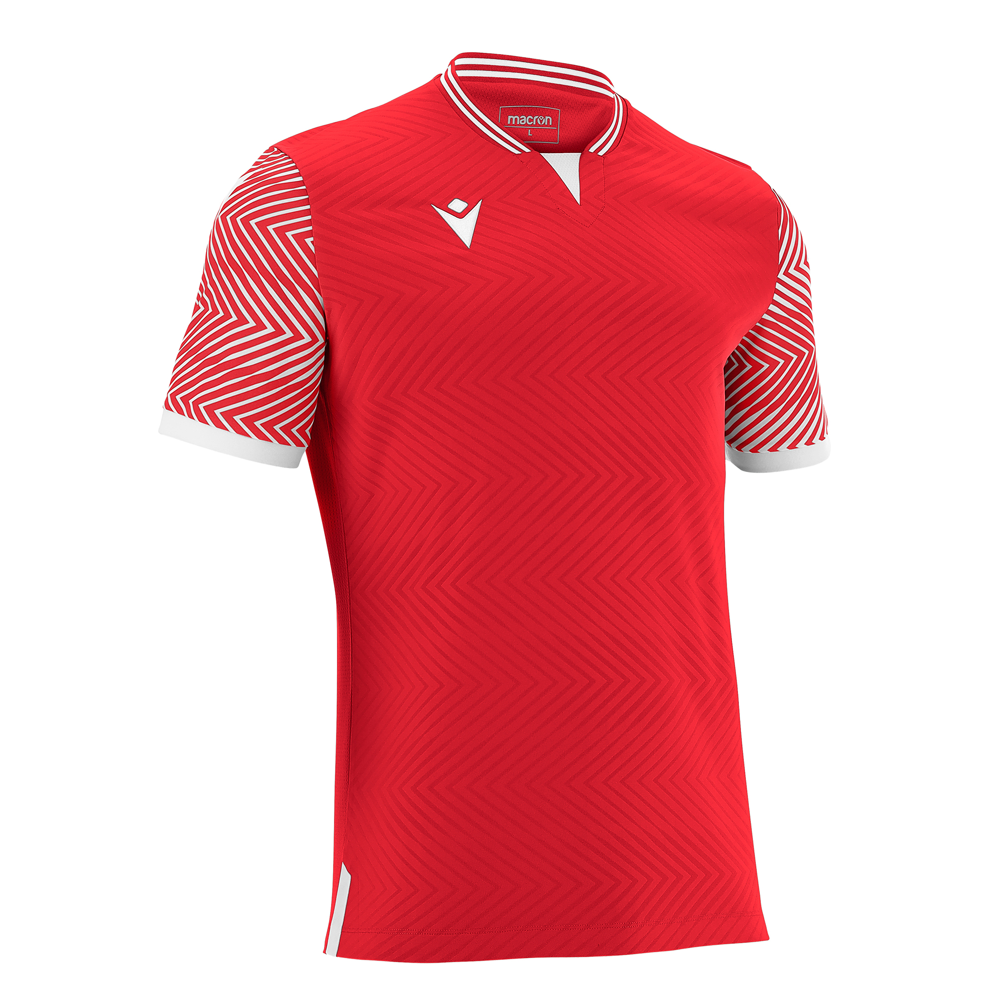 TUREIS SHIRT RED/WHT SS, 3XL