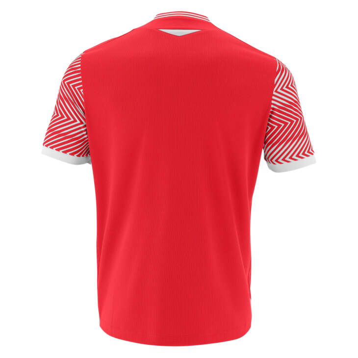 TUREIS SHIRT RED/WHT SS, 3XL - Slika 5