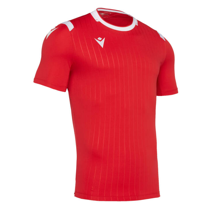 ALHENA SHIRT RED/WHT SS - L