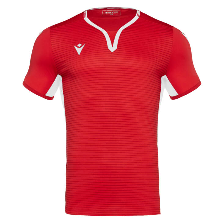 CANOPUS SHIRT RED/WHT SS, S - Slika 5