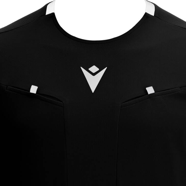 FRISK REFEREE SHIRT BLK/WHT SS,M - Slika 3