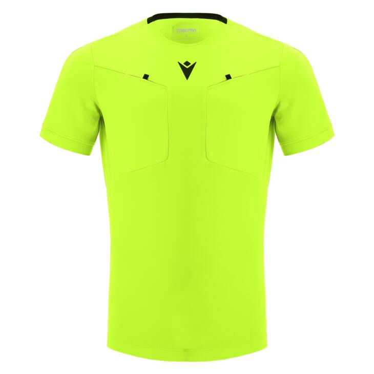 FRISK REFEREE SHIRT NYEL/BLK SS,M - Slika 4