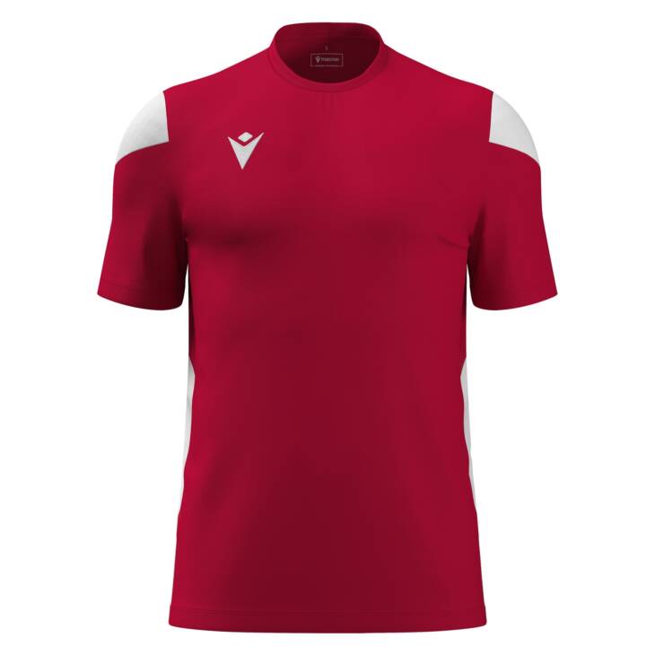 POLIS SHIRT RED/WHT SS-3XS - Slika 4