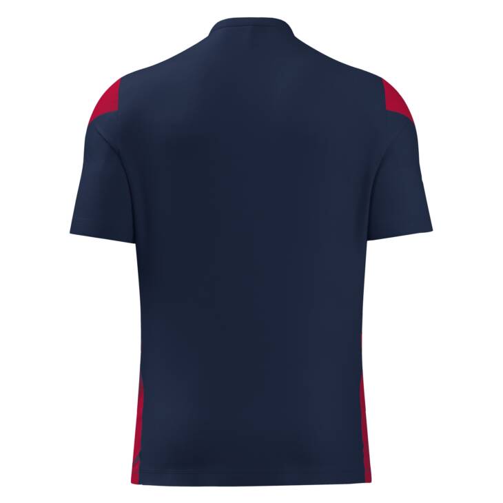 POLIS SHIRT NAV/RED SS,XXL - Slika 6