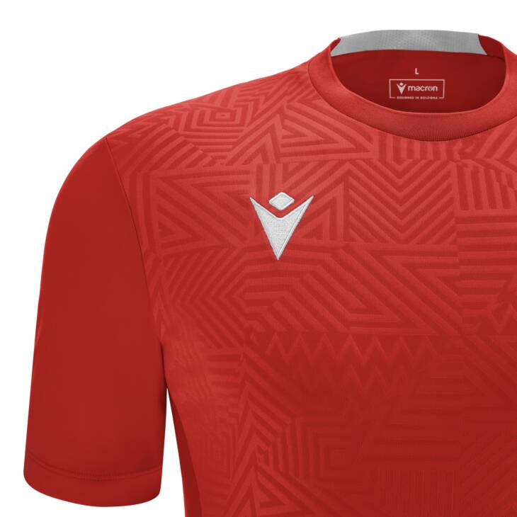 SHEDIR SHIRT RED/WHT ,M - Slika 3