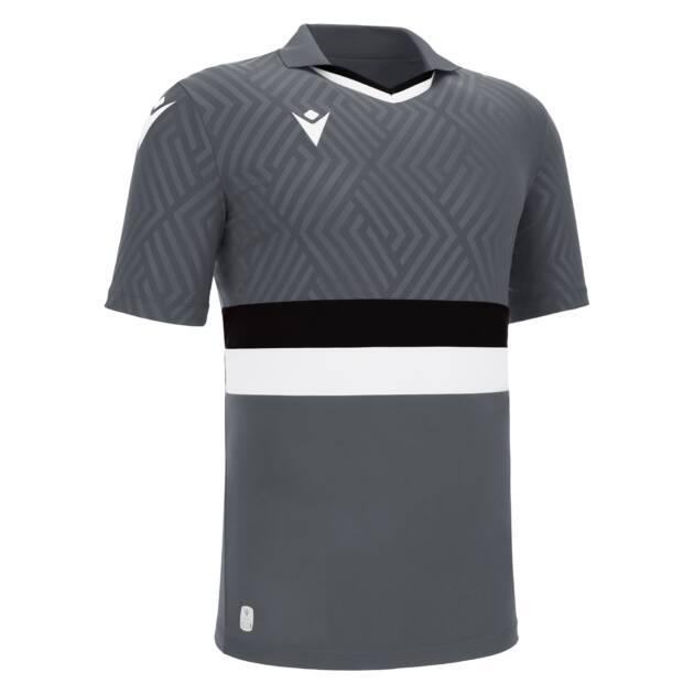 CHARON ECO SHIRT SS, ANT/BLK,M