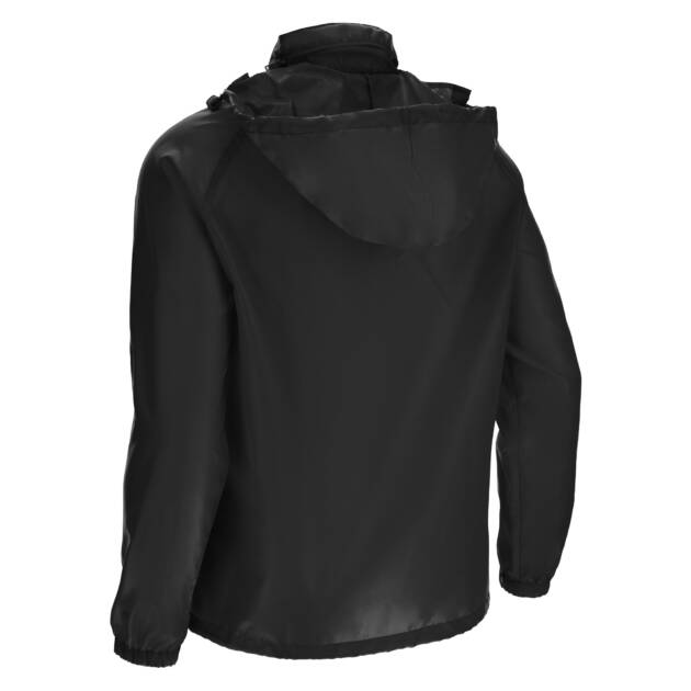 ATLANTIC HERO WINDBREAKER  FULL ZIP BLK, XS