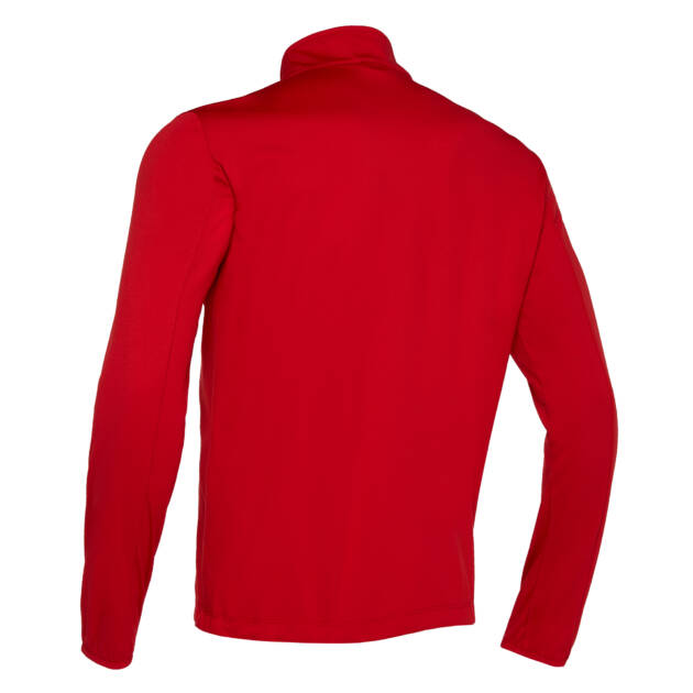 HAVEL 1/4 ZIP TOP RED,M