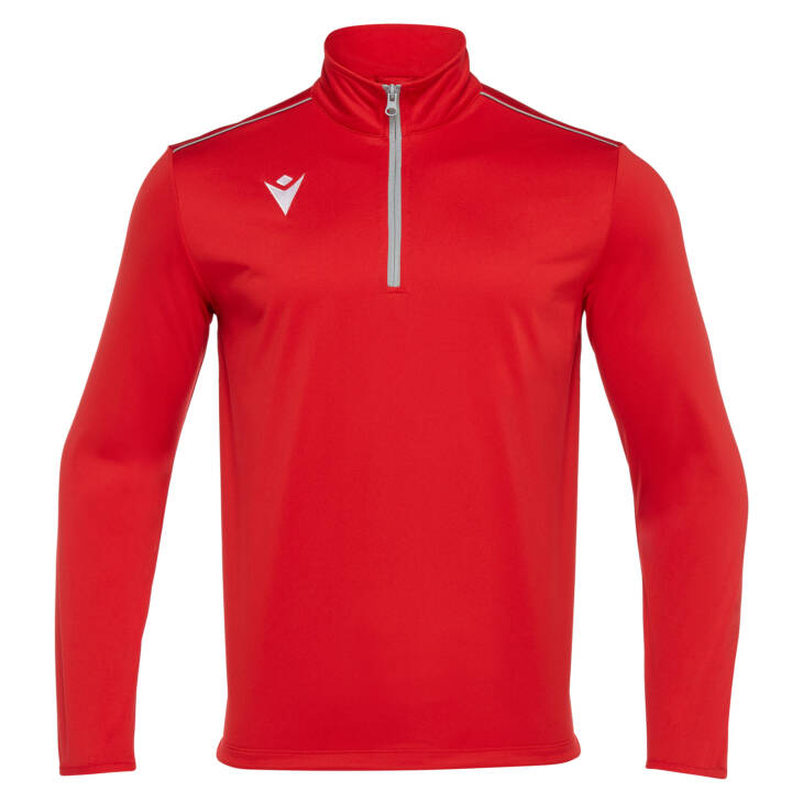 HAVEL 1/4 ZIP TOP RED,3XS - Slika 4