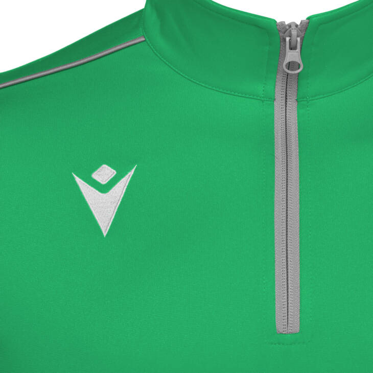 HAVEL 1/4 ZIP TOP GRN,S - Slika 3