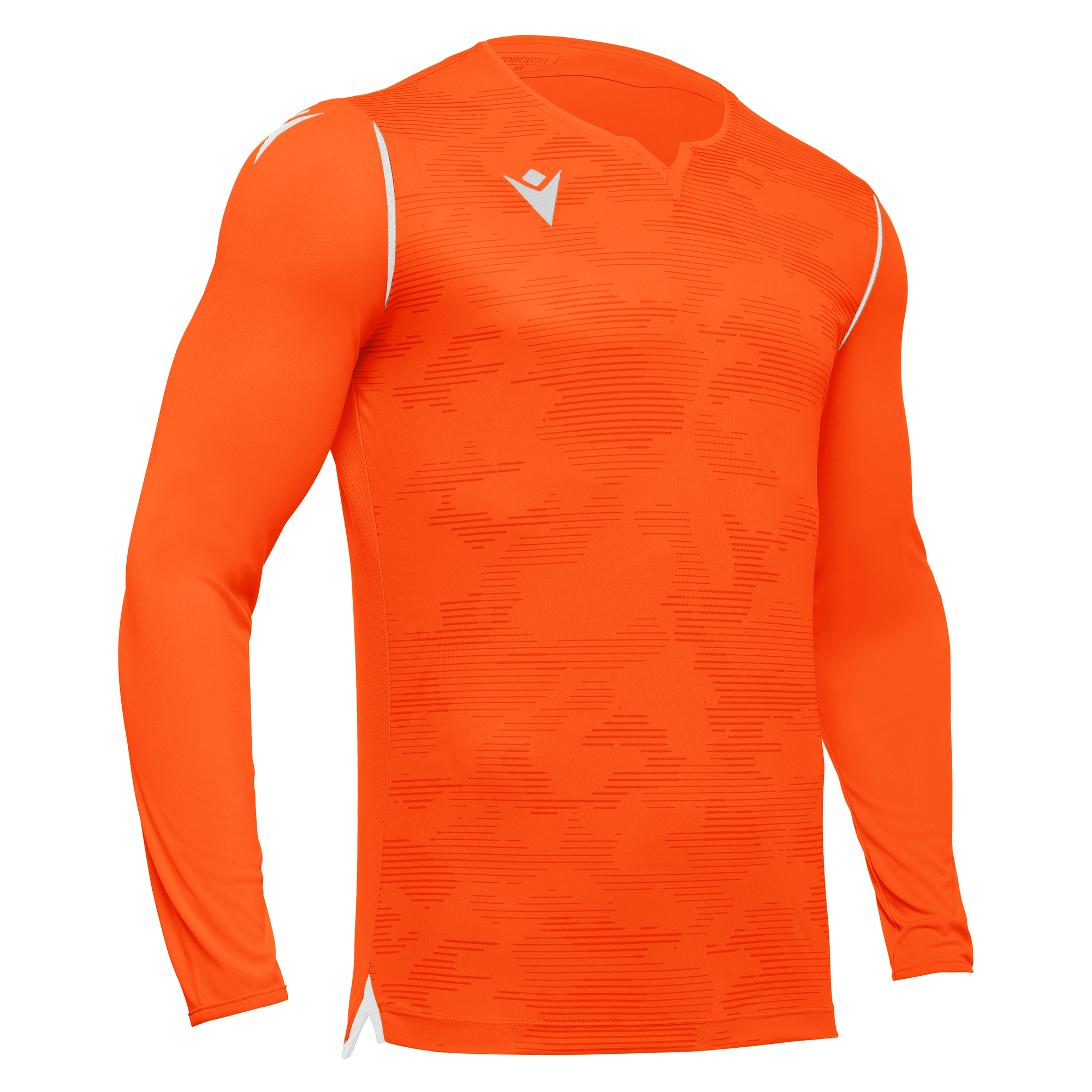 ARES GK SHIRT ORA/WHT  LS, XXS