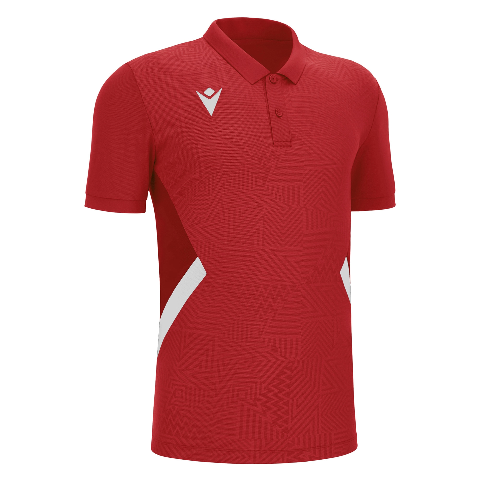 RAP POLO RED/WHT ,XXL