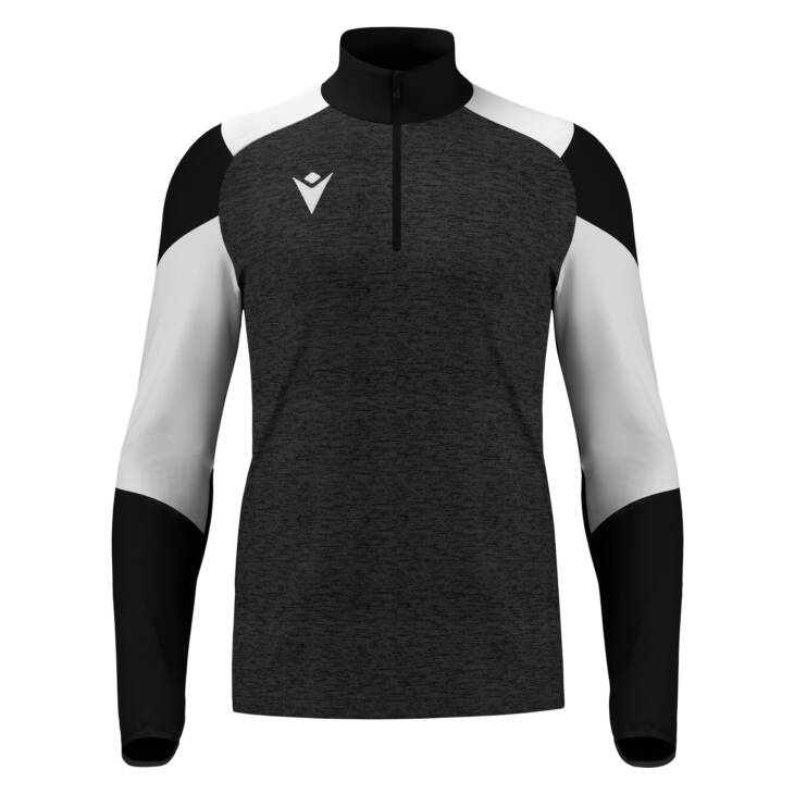 IZEL 1/4 ZIP TOP BLK/WHT,L - Slika 4