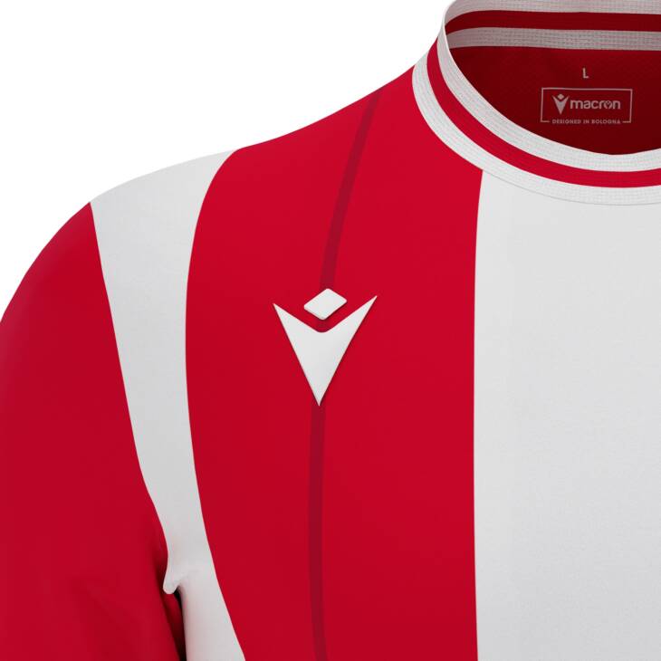 PROPUS ECO SHIRT SS, RED/WHT,M - Slika 3