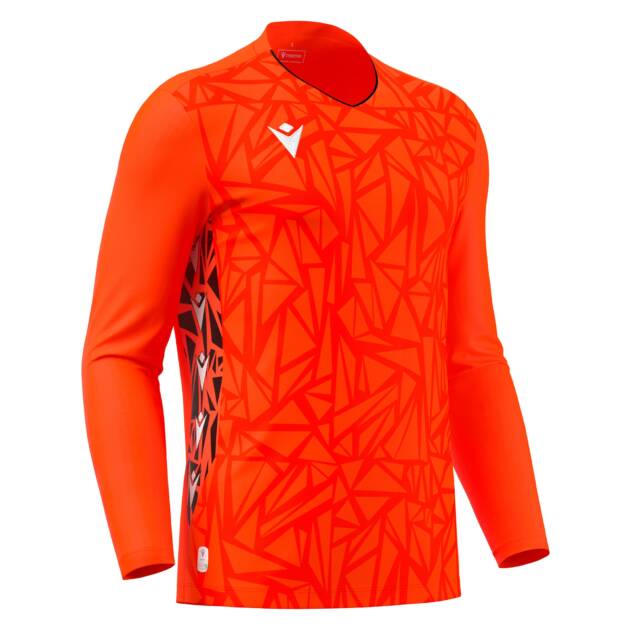 CORVUS ECO GK SHIRT LS ORA/BLK,S