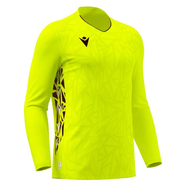 CORVUS ECO GK SHIRT LS, NYEL/BLK,2XL