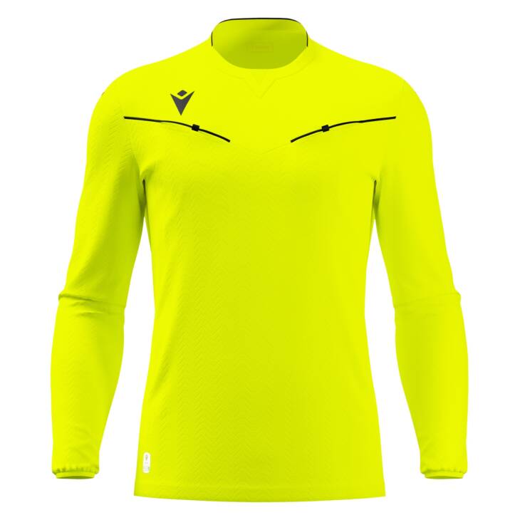 PONNET ECO REFEREE SHIRT SS, NYEL/NS,M - Slika 6