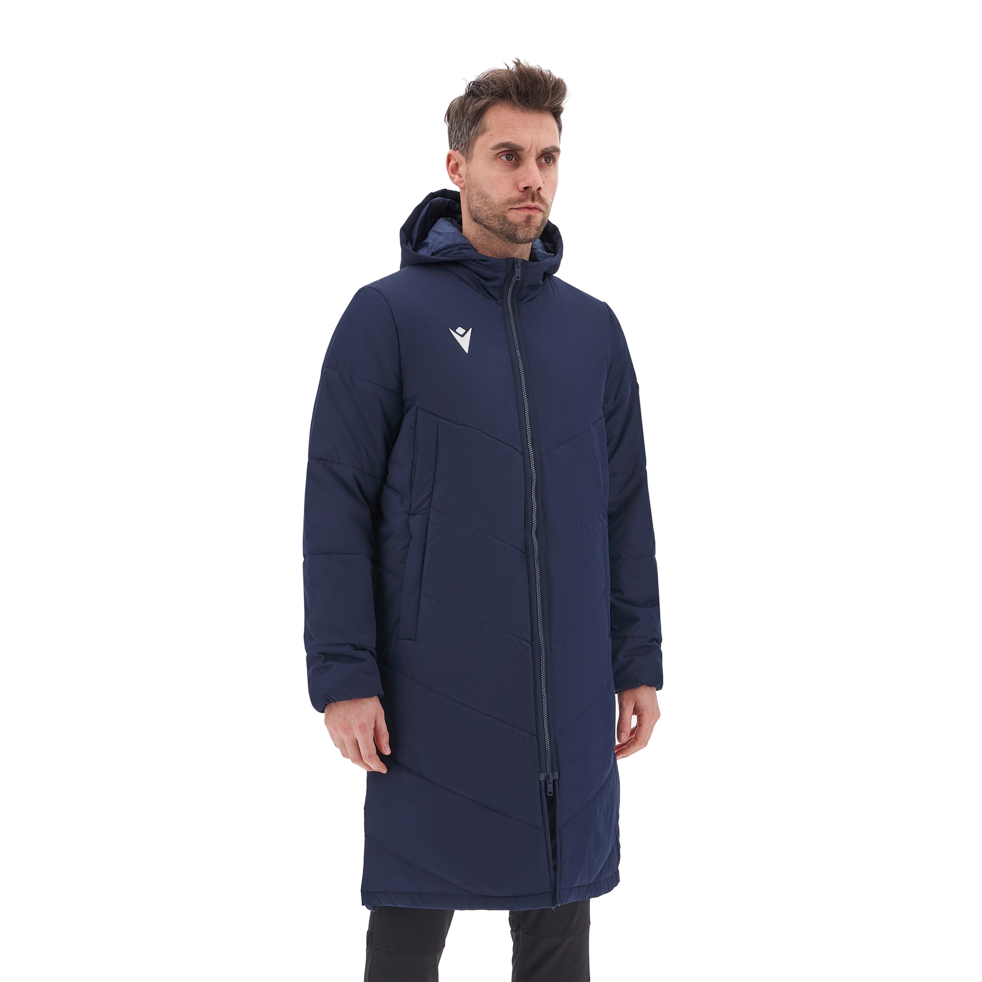NORTHLAND LONG BENCH JACKET, NAV/NS,M