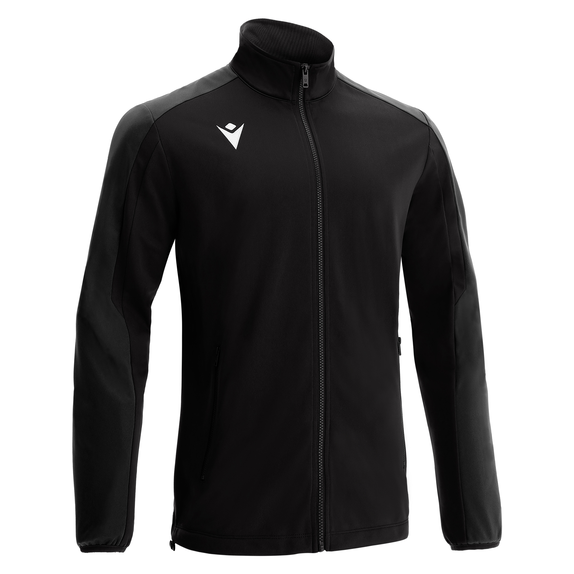 SETH FULL LENGTH ZIP TOP BLK/DGRY,XXL