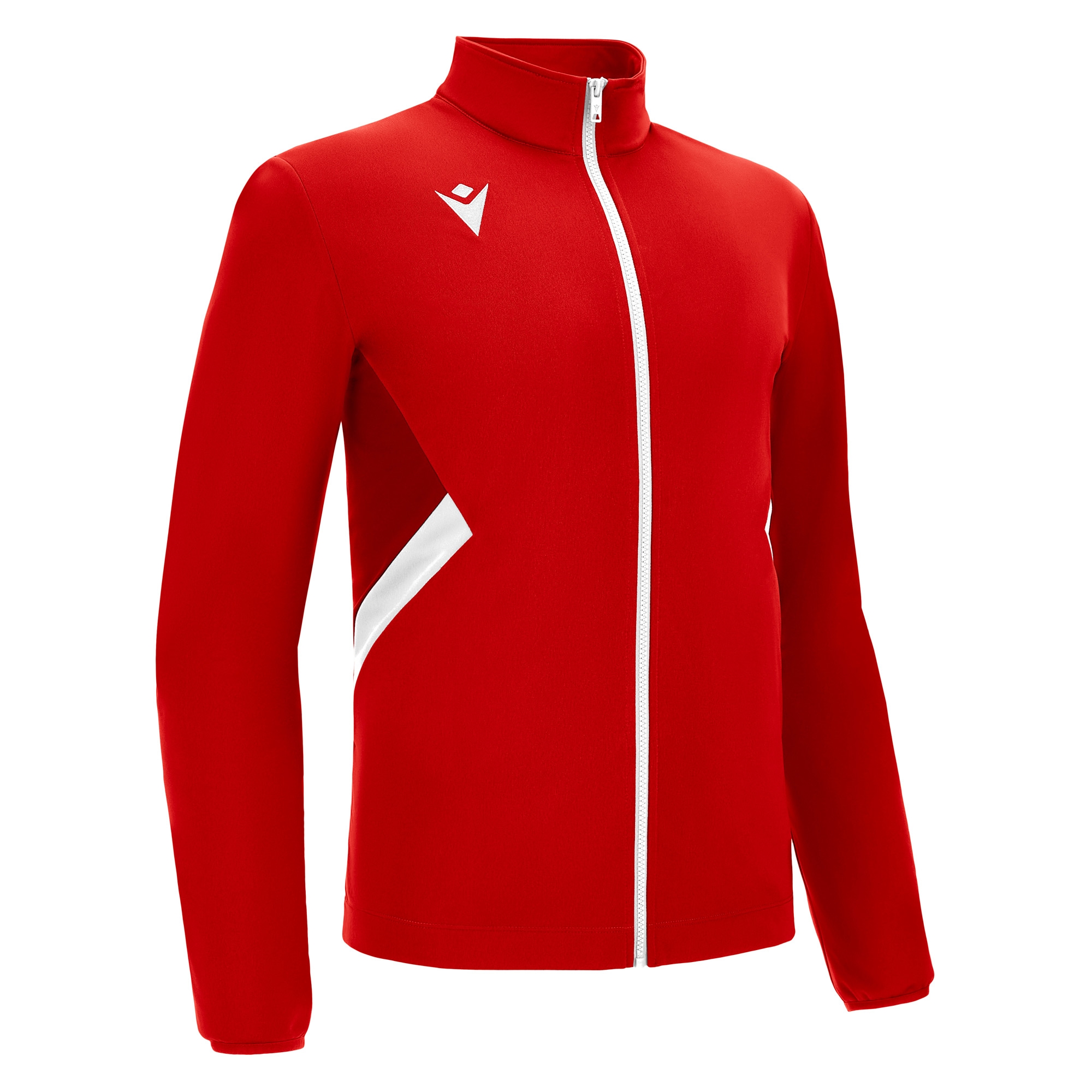 RAIJIN FULL LENGTH ZIP TOP RED/WHT,L