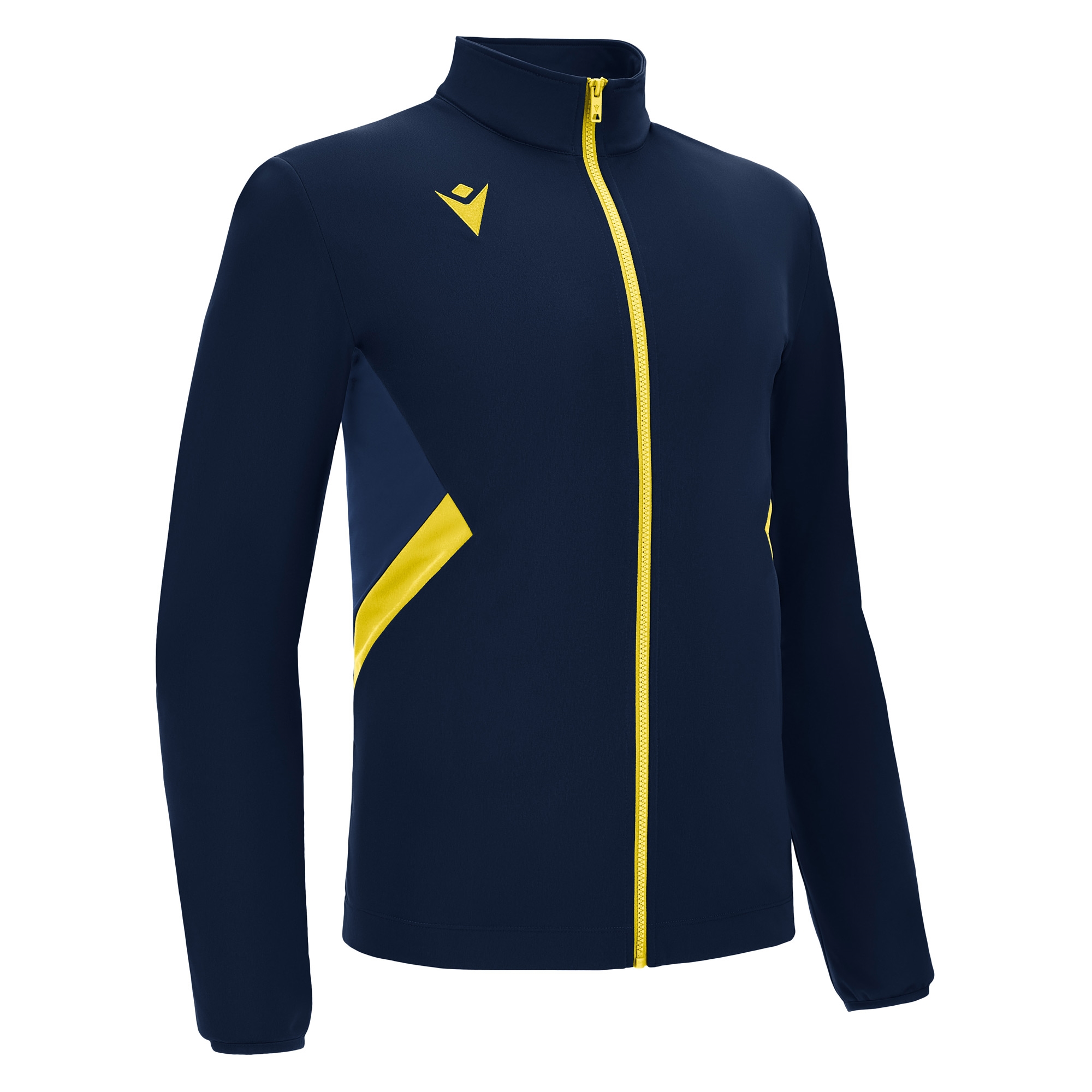 RAIJIN FULL LENGTH ZIP TOP, NAV/YEL,XS