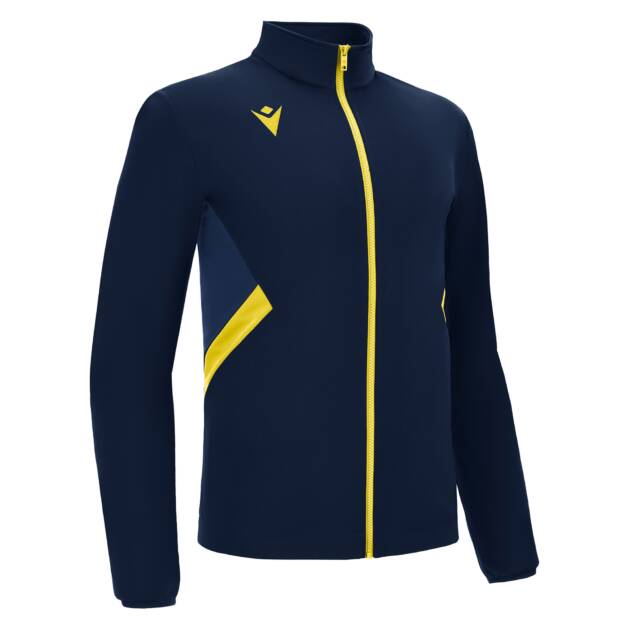 RAIJIN FULL LENGTH ZIP TOP, NAV/YEL,XS