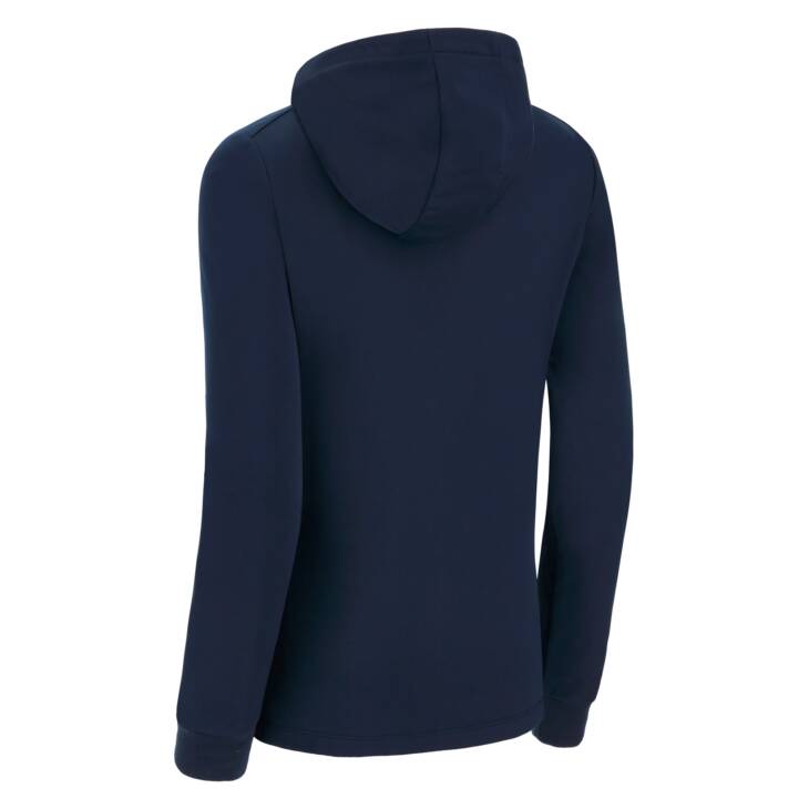 BASTET FULL ZIP TOP HOODY WOMAN NAV/WHT, M - Slika 2