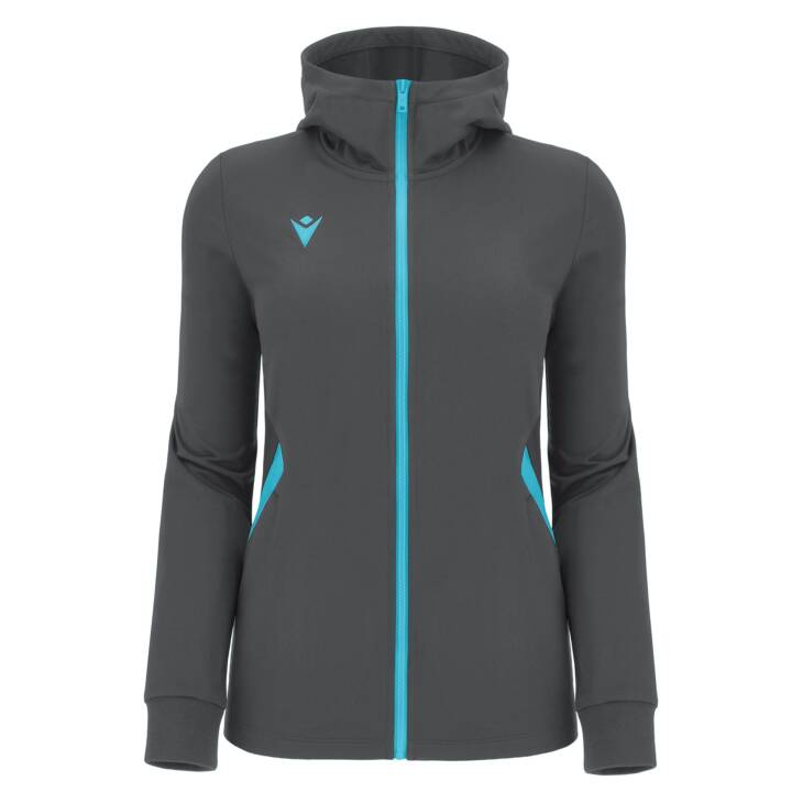 BASTET FULL ZIP TOP HOODY WOMAN ANT/NSKY,M - Slika 5
