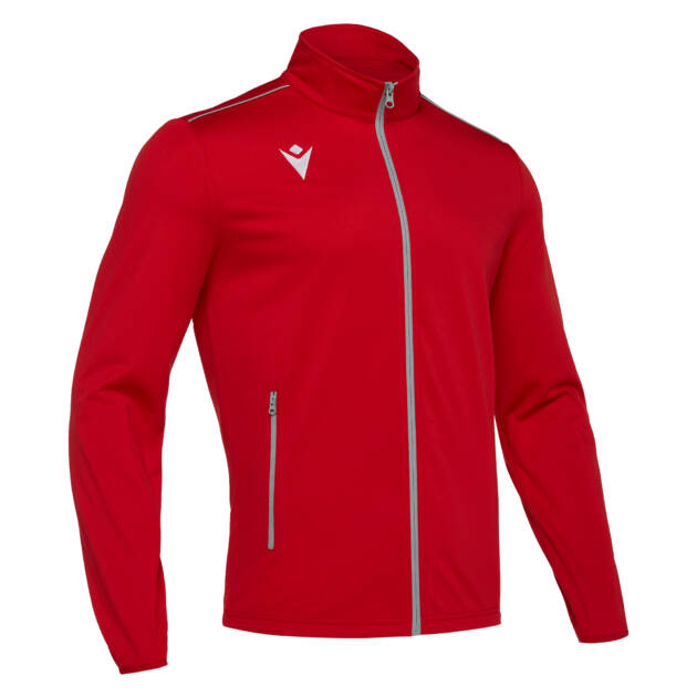 NEMESIS FULL ZIP TOP RED, XS