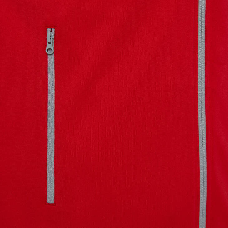 NEMESIS FULL ZIP TOP RED, M - Slika 3